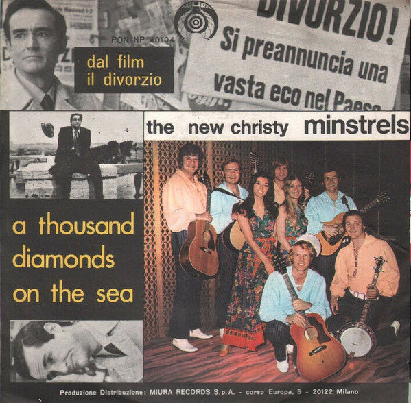 The New Christy Minstrels - A Thousand Diamonds On The Sea (7", Single)