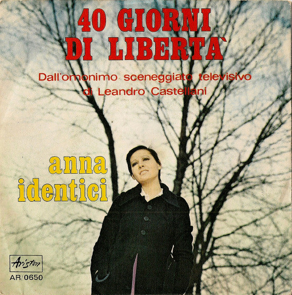 Anna Identici - 40 Giorni Di Libertà (7")