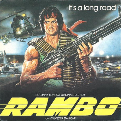 Dan Hill - It's A Long Road (Colonna Sonora Originale Del Film "Rambo") (7")