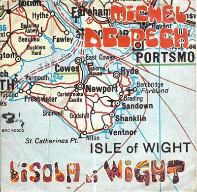 Michel Delpech - L'Isola Di Wight (Different Cover) (7")