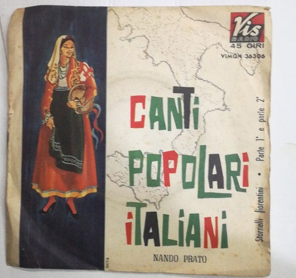 Nando Prato - Stornelli Fiorentini (7")