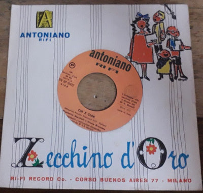 Elisabetta Sacchelli, Cinzia Bruzzese, Andrea Berti, Andrea Longhi - Cik E Ciak/Il Sottomarino Raffreddato (7")