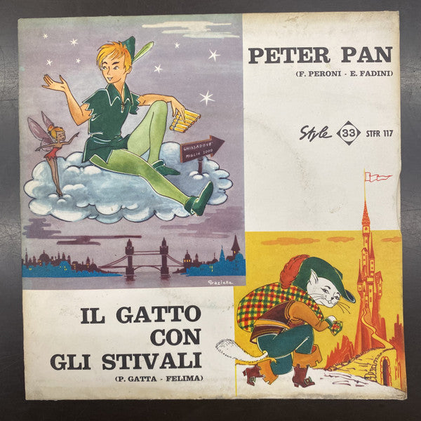 Piera Gatta - Il Gatto Con Gli Stivali, Peter Pan (7")
