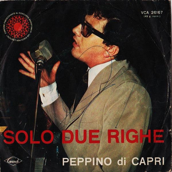 Peppino Di Capri - Solo Due Righe (7")
