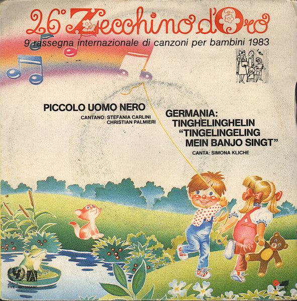 Stefania Carlini, Christian Palmieri / Simona Kliche - Piccolo Uomo Nero / Tinghelinghelin (7")