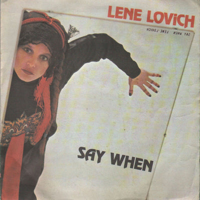 Lene Lovich - Say When (7", Single)