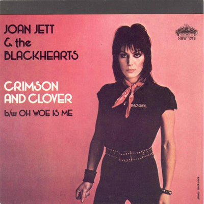 Joan Jett & The Blackhearts - Crimson And Clover (7")