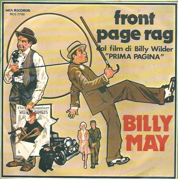 Billy May - Front Page Rag (7")