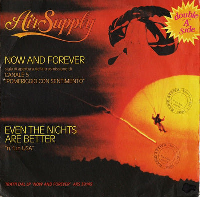 Air Supply - Now And Forever / Even The Nights Are Better (7")