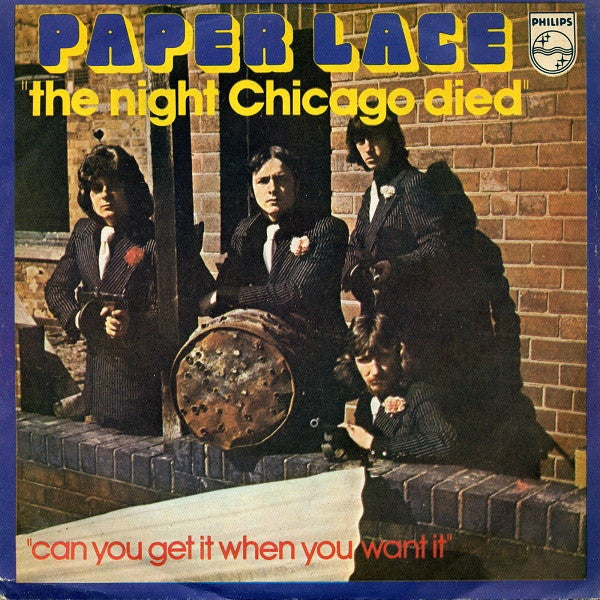 Paper Lace - The Night Chicago Died (7")