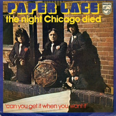 Paper Lace - The Night Chicago Died (7")