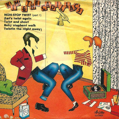Kim & The Cadillacs - Non Stop Twist  (Part 1) (7")
