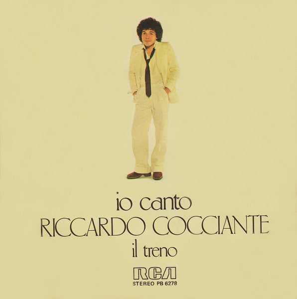 Riccardo Cocciante - Io Canto (7")