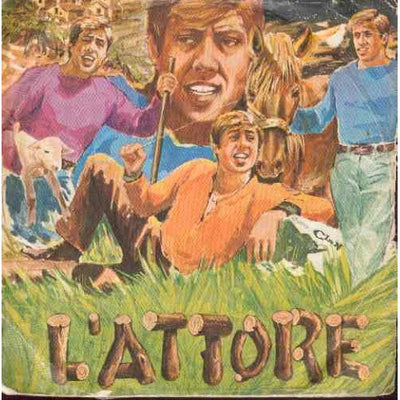 Adriano Celentano - L'Attore (7", Single)