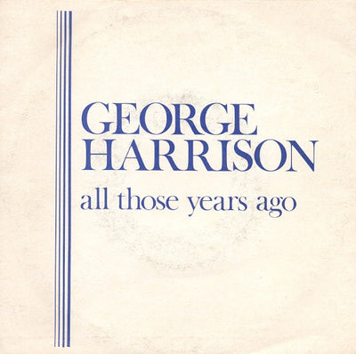 George Harrison - All Those Years Ago (7", Single)