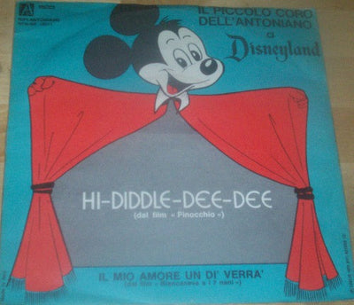 Piccolo Coro Dell'Antoniano - Hi-Diddle-Dee-Dee (7")
