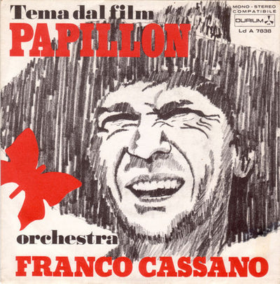 Franco Cassano - Tema Dal Film "Papillon" (7", Single)