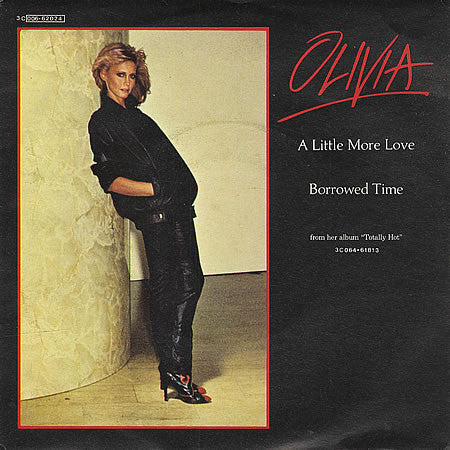 Olivia Newton-John - A Little More Love / Borrowed Time (7", Single)