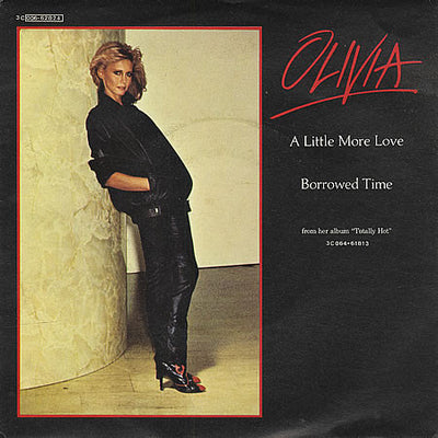 Olivia Newton-John - A Little More Love / Borrowed Time (7", Single)