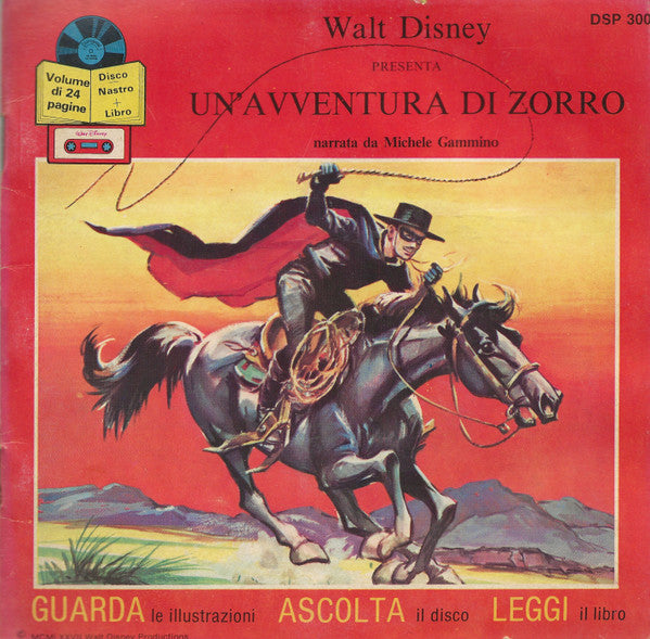 Michele Gammino - Un'Avventura Di Zorro (7")