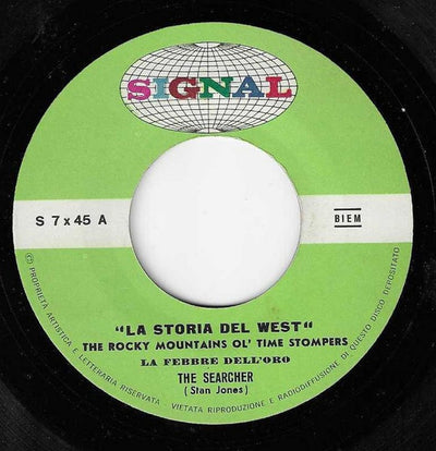 Rocky Mountains Ol' Time Stompers - La Febbre Dell'Oro (7")