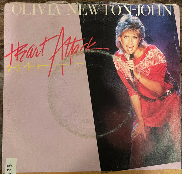 Olivia Newton-John - Heart Attack (7", Pun)