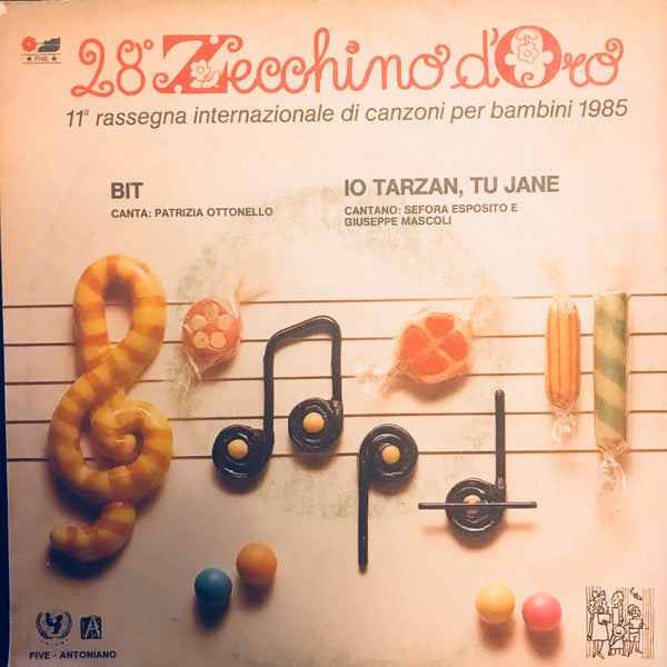 Sefora Esposito E Giuseppe Mascoli / Patrizia Ottonello - Io Tarzan E Tu Jane / Bit (7")