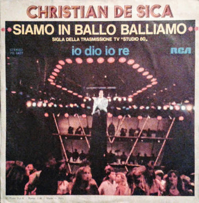 Christian De Sica - Siamo In Ballo Balliamo (7")