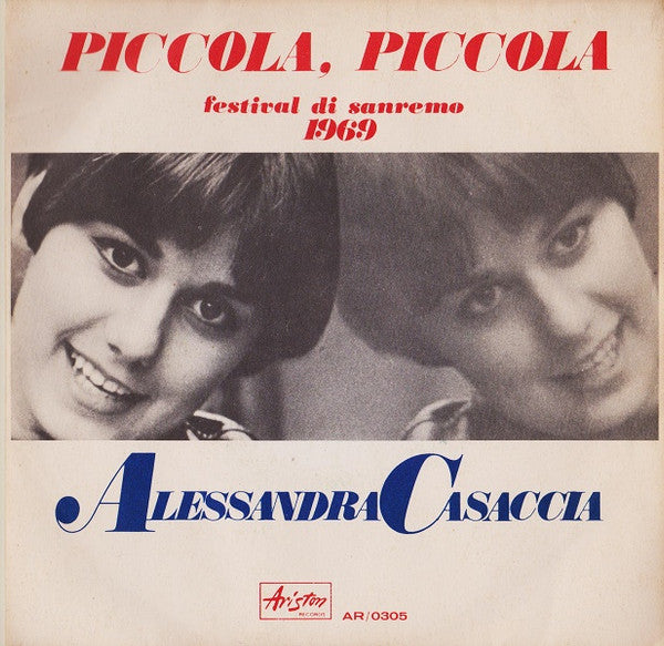 Alessandra Casaccia - Piccola Piccola (7", Single)