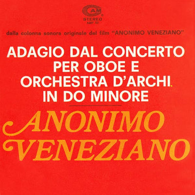 Giorgio Gaslini, Stelvio Cipriani - Adagio Dal Concerto Per Oboe E Orchestra D'Archi In Do Minore / Anonimo Veneziano (7", Single)