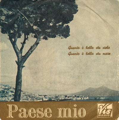 Gloria Christian Con Gino Conte E La Sua Orchestra - Paese Mio (7")