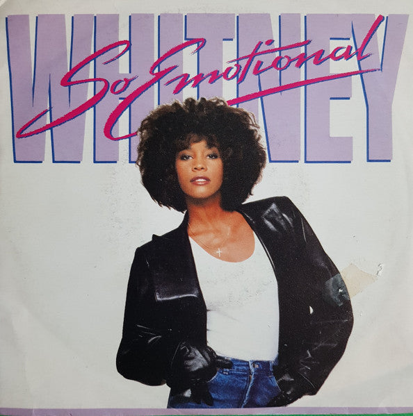 Whitney Houston - So Emotional (7", Single)