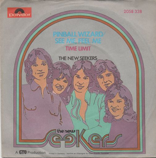 The New Seekers - Pinball Wizard / See Me, Feel Me (7")