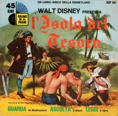 Franco Morgan - L'Isola Del Tesoro (7")