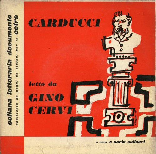 Giosuè Carducci, Gino Cervi - Carducci Letto Da Gino Cervi (7", EP)