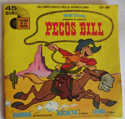 Angela Cicorella - La Storia Di Pecos Bill (7")