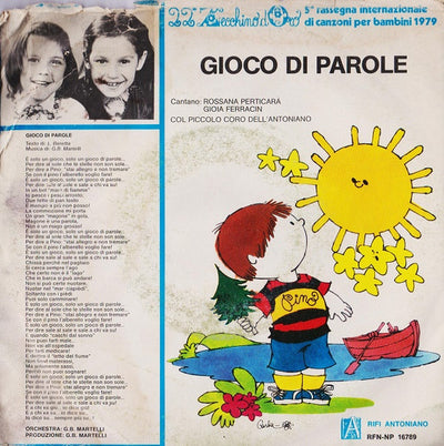 Gioia Ferracin, Rossana Perticara / Fredrik Gustavsson - Gioco Di Parole / Mamma Folletta ! (7")