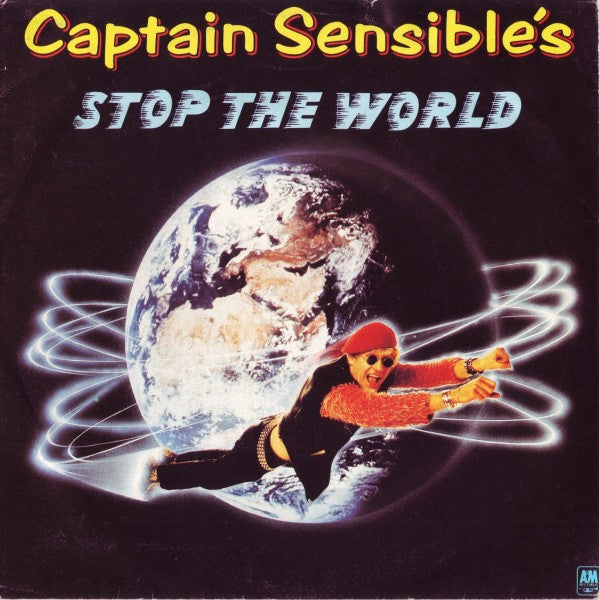 Captain Sensible - Stop The World (7")