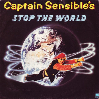 Captain Sensible - Stop The World (7")
