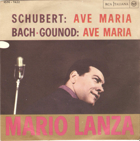 Mario Lanza - Ave Maria (7", Mono)