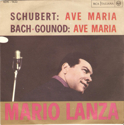 Mario Lanza - Ave Maria (7", Mono)