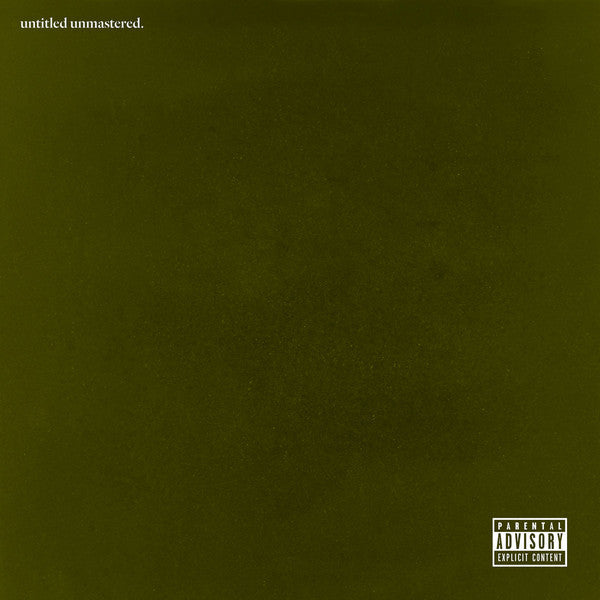 Kendrick Lamar - Untitled Unmastered (180gr)