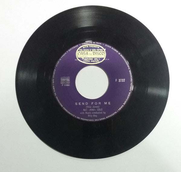 Nat King Cole - Send For Me / My Personal Possession (7")