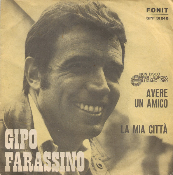 Gipo Farassino - Avere Un Amico (7", Single)