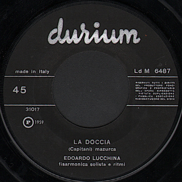 Edoardo Lucchina - La Doccia (7")
