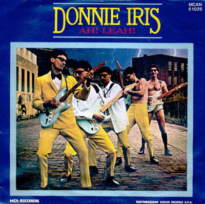 Donnie Iris - Ah! Leah! (7", Single)