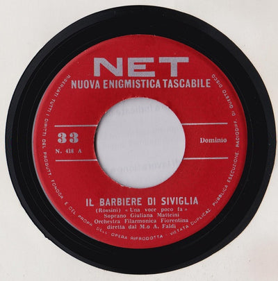 Giuliana Matteini - Il Barbiere Di Siviglia (7")
