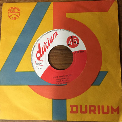 Mario Pezzotta E La Sua Orchestra - Stop Relax Blow (7")