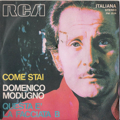Domenico Modugno - Come Stai / Questa È La Facciata B (7")