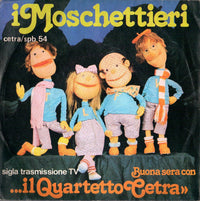Quartetto Cetra - I Moschettieri (7")
